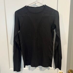 lululemon black long sleeve top *LIMITED EDITION* S
